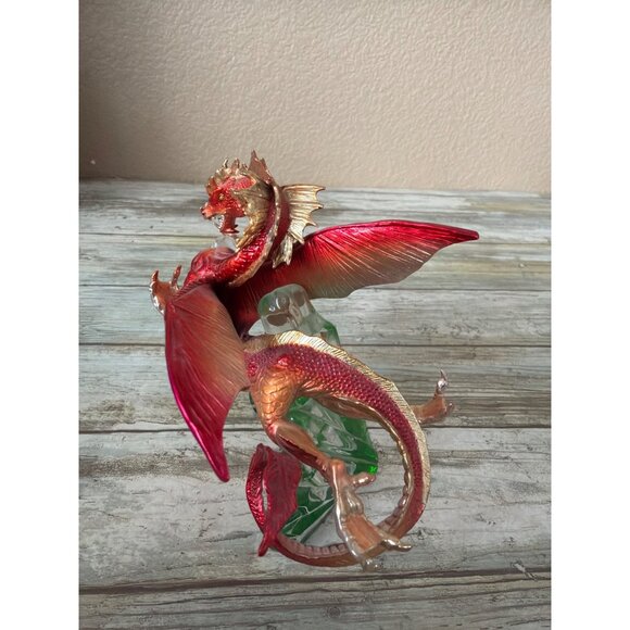 Franklin Mint Michael Whelan Guardian of the Crystal Cave Dragon Figurine - Picture 13 of 16